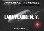 Image of bob sled competition Lake Placid New York USA, 1939, second 3 stock footage video 65675059012