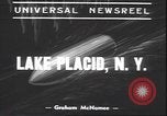 Image of bob sled competition Lake Placid New York USA, 1939, second 4 stock footage video 65675059012