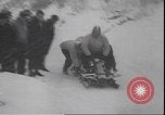 Image of bob sled competition Lake Placid New York USA, 1939, second 5 stock footage video 65675059012