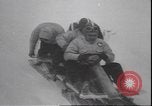 Image of bob sled competition Lake Placid New York USA, 1939, second 6 stock footage video 65675059012