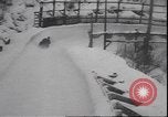 Image of bob sled competition Lake Placid New York USA, 1939, second 28 stock footage video 65675059012