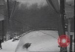 Image of bob sled competition Lake Placid New York USA, 1939, second 32 stock footage video 65675059012