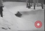 Image of bob sled competition Lake Placid New York USA, 1939, second 35 stock footage video 65675059012