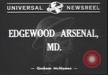 Image of gas masks Maryland United States USA, 1940, second 3 stock footage video 65675059018