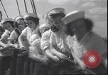 Image of girls scout mariners Atlantic Ocean, 1940, second 25 stock footage video 65675059021