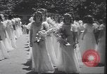 Standbild Abschlussfeier Philadelphia Pennsylvania USA, 1940, aus Sekunde 14 historischem Filmmaterial Videoclip 65675059022