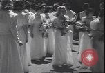 Standbild Abschlussfeier Philadelphia Pennsylvania USA, 1940, aus Sekunde 15 historischem Filmmaterial Videoclip 65675059022