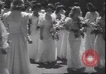 Standbild Abschlussfeier Philadelphia Pennsylvania USA, 1940, aus Sekunde 17 historischem Filmmaterial Videoclip 65675059022