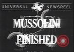 Standbild Benito Mussolini Rom Italien, 1943, aus Sekunde 24 historischem Filmmaterial Videoclip 65675059034