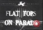Standbild Start der USS Natoma Bay CVE-62 Vancouver Washington USA, 1943, aus Sekunde 1 historischem Filmmaterial Videoclip 65675059035