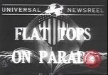Standbild Start der USS Natoma Bay CVE-62 Vancouver Washington USA, 1943, aus Sekunde 5 historischem Filmmaterial Videoclip 65675059035