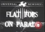 Standbild Start der USS Natoma Bay CVE-62 Vancouver Washington USA, 1943, aus Sekunde 6 historischem Filmmaterial Videoclip 65675059035