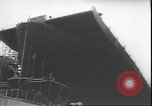 Standbild Start der USS Natoma Bay CVE-62 Vancouver Washington USA, 1943, aus Sekunde 11 historischem Filmmaterial Videoclip 65675059035