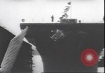 Standbild Start der USS Natoma Bay CVE-62 Vancouver Washington USA, 1943, aus Sekunde 23 historischem Filmmaterial Videoclip 65675059035
