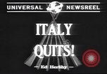 Standbild italienischen Kapitulation Italien, 1943, aus Sekunde 4 historischem Filmmaterial Videoclip 65675059041