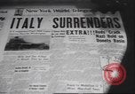 Standbild italienischen Kapitulation Italien, 1943, aus Sekunde 58 historischem Filmmaterial Videoclip 65675059041