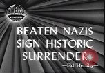 Standbild General Eisenhower Reims Frankreich, 1945, aus Sekunde 4 historischem Filmmaterial Videoclip 65675059043