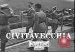Standbild italienischen Naval Manövrieren Civitavecchia Italien, 1943, aus Sekunde 4 historischem Filmmaterial Videoclip 65675059063