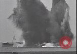 Standbild italienischen Naval Manövrieren Civitavecchia Italien, 1943, aus Sekunde 48 historischem Filmmaterial Videoclip 65675059063
