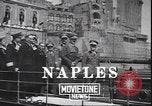 Standbild italienischen Naval Manövrieren Neapel Italien, 1943, aus Sekunde 4 historischem Filmmaterial Videoclip 65675059064