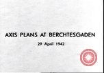 Image of Adolf Hitler Berchtesgaden Germany, 1942, second 5 stock footage video 65675059084