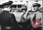 Immagine di Benito Mussolini con funzionari tedeschi Teatro europeo, 1944, secondo 22 filmato di repertorio 65675059093