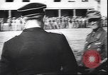 Immagine di Benito Mussolini con funzionari tedeschi Teatro europeo, 1944, secondo 24 filmato di repertorio 65675059093