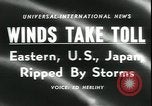 Immagine di Uragano Helene United States USA, 1958, secondo 5 filmato di repertorio 65675059103