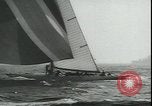 Image of America's Cup Atlantic Ocean, 1958, second 32 stock footage video 65675059107
