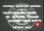 Image of Herbert Hoover Detroit Michigan USA, 1931, second 8 stock footage video 65675059115