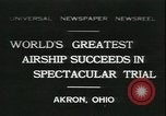 Image Akron dirigeable Akron Ohio USA, 1931, de la seconde 1 séquences d'archives historiques vidéo 65675059118