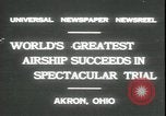 Image Akron dirigeable Akron Ohio USA, 1931, de la seconde 3 séquences d'archives historiques vidéo 65675059118