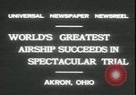 Image Akron dirigeable Akron Ohio USA, 1931, de la seconde 6 séquences d'archives historiques vidéo 65675059118