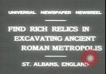 Image les archéologues Saint Albans Angleterre, 1931, de la seconde 3 séquences d'archives historiques vidéo 65675059119