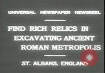 Image les archéologues Saint Albans Angleterre, 1931, de la seconde 4 séquences d'archives historiques vidéo 65675059119