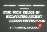 Image les archéologues Saint Albans Angleterre, 1931, de la seconde 6 séquences d'archives historiques vidéo 65675059119