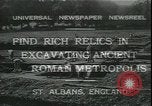Image les archéologues Saint Albans Angleterre, 1931, de la seconde 7 séquences d'archives historiques vidéo 65675059119