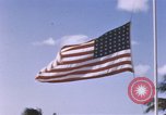 Image of United States flag at World War 2 cemetery Philippines, 1945, second 5 stock footage video 65675059142