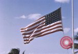Image of United States flag at World War 2 cemetery Philippines, 1945, second 6 stock footage video 65675059142