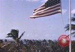 Image of United States flag at World War 2 cemetery Philippines, 1945, second 8 stock footage video 65675059142