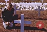 Image of United States flag at World War 2 cemetery Philippines, 1945, second 14 stock footage video 65675059142