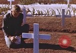 Image of United States flag at World War 2 cemetery Philippines, 1945, second 15 stock footage video 65675059142
