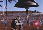 Image of United States flag at World War 2 cemetery Philippines, 1945, second 28 stock footage video 65675059142