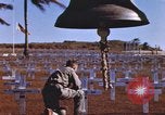 Image of United States flag at World War 2 cemetery Philippines, 1945, second 35 stock footage video 65675059142