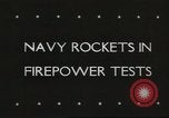Image of navy rockets United States USA, 1945, second 4 stock footage video 65675059153