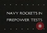 Image of navy rockets United States USA, 1945, second 5 stock footage video 65675059153