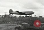 Image of C-47 aircraft New Guinea, 1944, second 29 stock footage video 65675059166