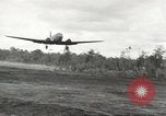 Image of C-47 aircraft New Guinea, 1944, second 54 stock footage video 65675059166
