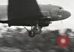 Image of C-47 aircraft New Guinea, 1944, second 57 stock footage video 65675059166
