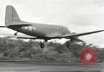 Image of C-47 aircraft New Guinea, 1944, second 58 stock footage video 65675059166